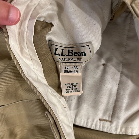 llbean khaki - Picture 2 of 5